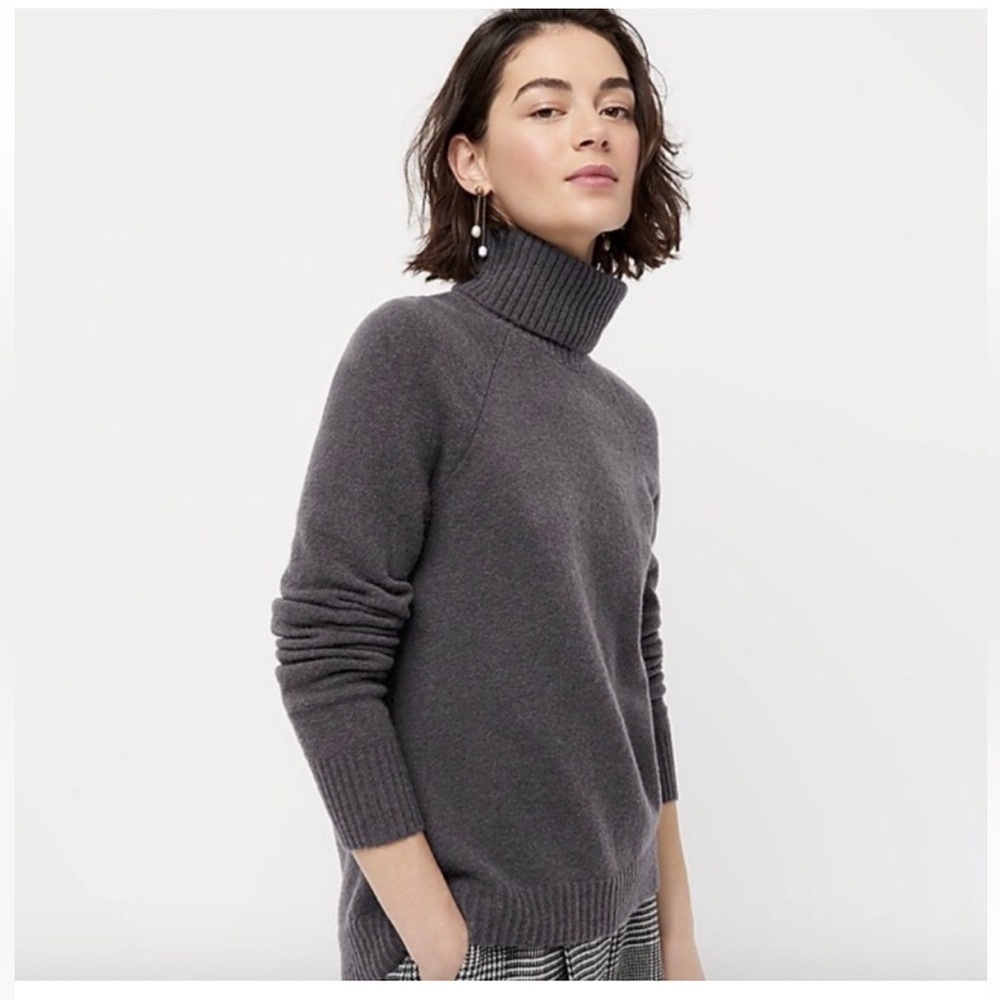J. Crew Wool/Alpaca Blend Turtleneck Sweater